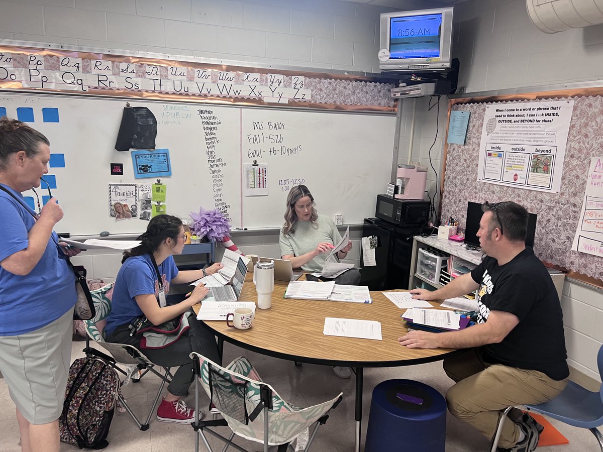 Creating action plans for ELA our fabulous reading coach created small group PLCs to focus on each grade level and teacher needs. ⁦@MortElementary⁩ ⁦<a href="/TransformHCPS/">HCPS Transformation Network</a>⁩
