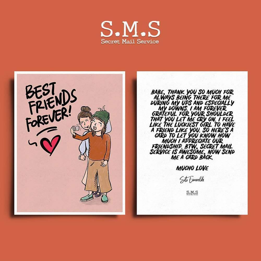 Anyone want to place orders? Send a surprise greeting card to that special someone, with a personalized message printed at the back. Details and available designs at <a href="/SecretMailSrvc/">Secret Mail Service ✉</a>'s pinned tweet.