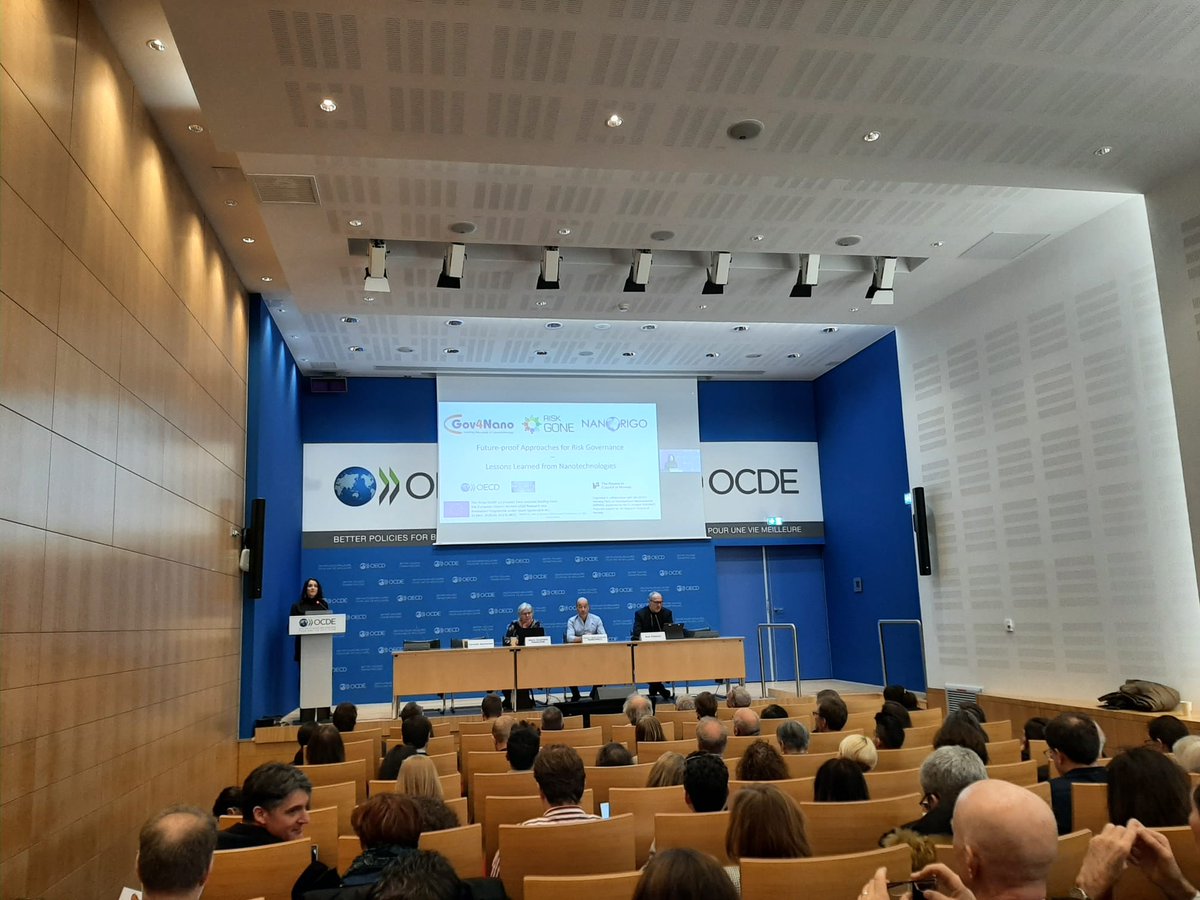 asina-project (@asinaproject) on Twitter photo ๐คToday #ASINA Project is attending the final conference of of three important nano-governance projects as <a href="/Gov4Nano/">Gov4Nano</a> <a href="/EU_NANORIGO/">NANORIGO Project</a> and #RiskGone. The <a href="/OECD/">OECD โก๏ธ Better Policies for Better Lives</a> Auditorium also sees the participation of #EU regulators to discuss governance and #riskmanagement of #nanomaterials. ๐คToday #ASINA Project is attending the final conference of of three important nano-governance projects as <a href="/Gov4Nano/">Gov4Nano</a> <a href="/EU_NANORIGO/">NANORIGO Project</a> and #RiskGone. The <a href="/OECD/">OECD โก๏ธ Better Policies for Better Lives</a> Auditorium also sees the participation of #EU regulators to discuss governance and #riskmanagement of #nanomaterials.