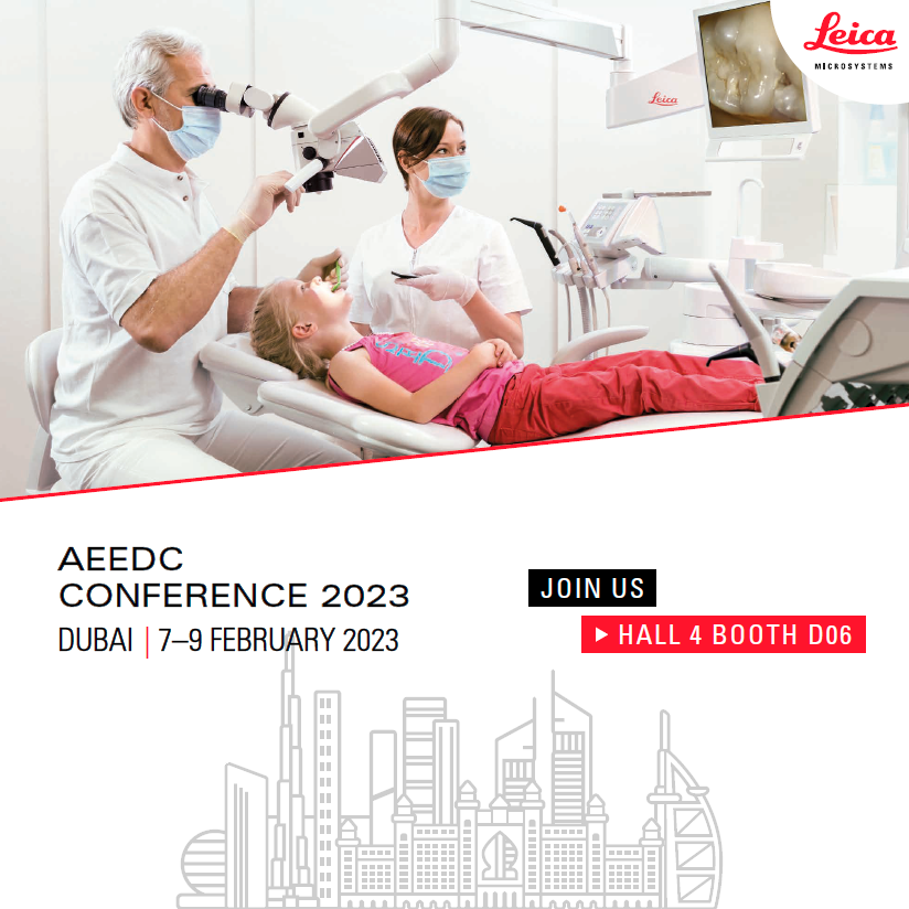LeicaMicro's tweet photo. 📅Visit us to experience our latest #microdentistry visualization solutions such as the M320 #surgical #microscope with integrated 4K camera.
☑️Discover more about the possibilities offered by our #dental microscopes &amp; request information.
👉 https://t.co/0aszGqtbN3
#AEEDC #Dubai https://t.co/RjIf2dkTez