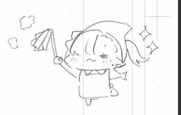 ネームの端っこルナちゃん
#ちゃんと吸えない吸血鬼ちゃん 