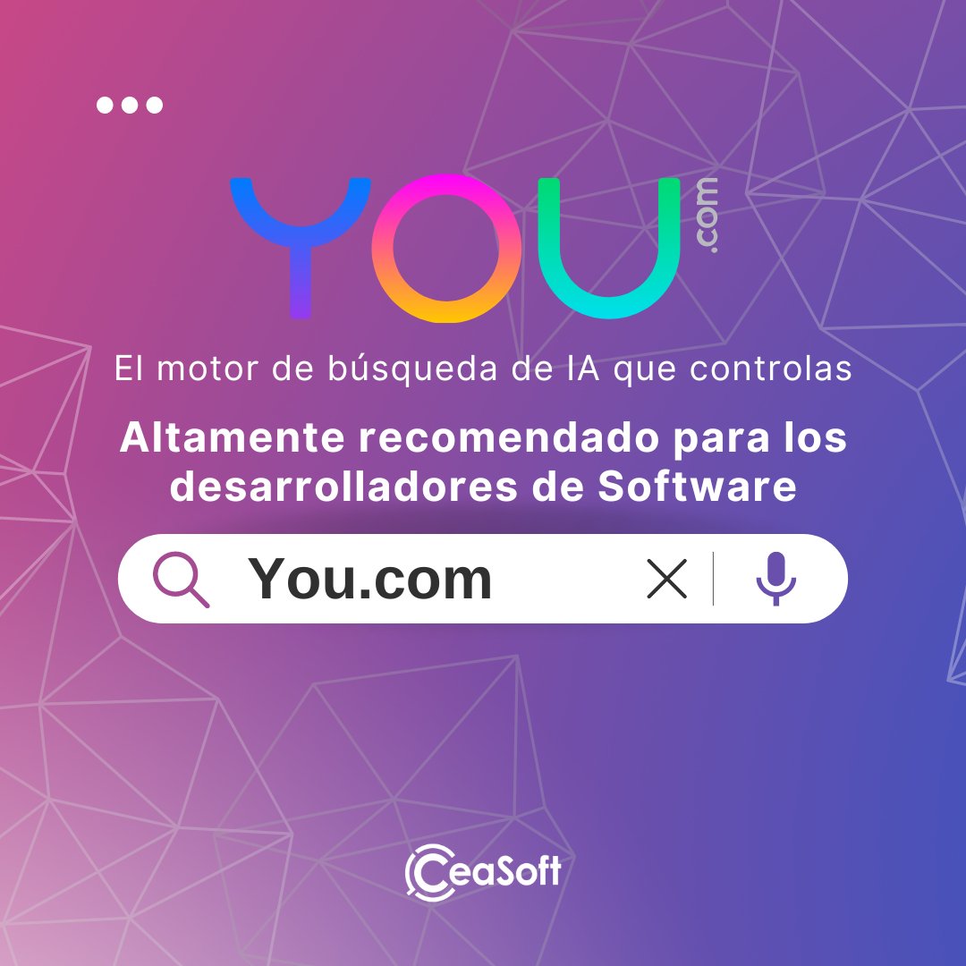CeaSoft's tweet photo. Ahorras tiempo y aprendes mucho más rápido, también puedes llegarle a través de su dirección 🔗 https://t.co/4VJSksOxeQ https://t.co/Wdm8CPfkr6