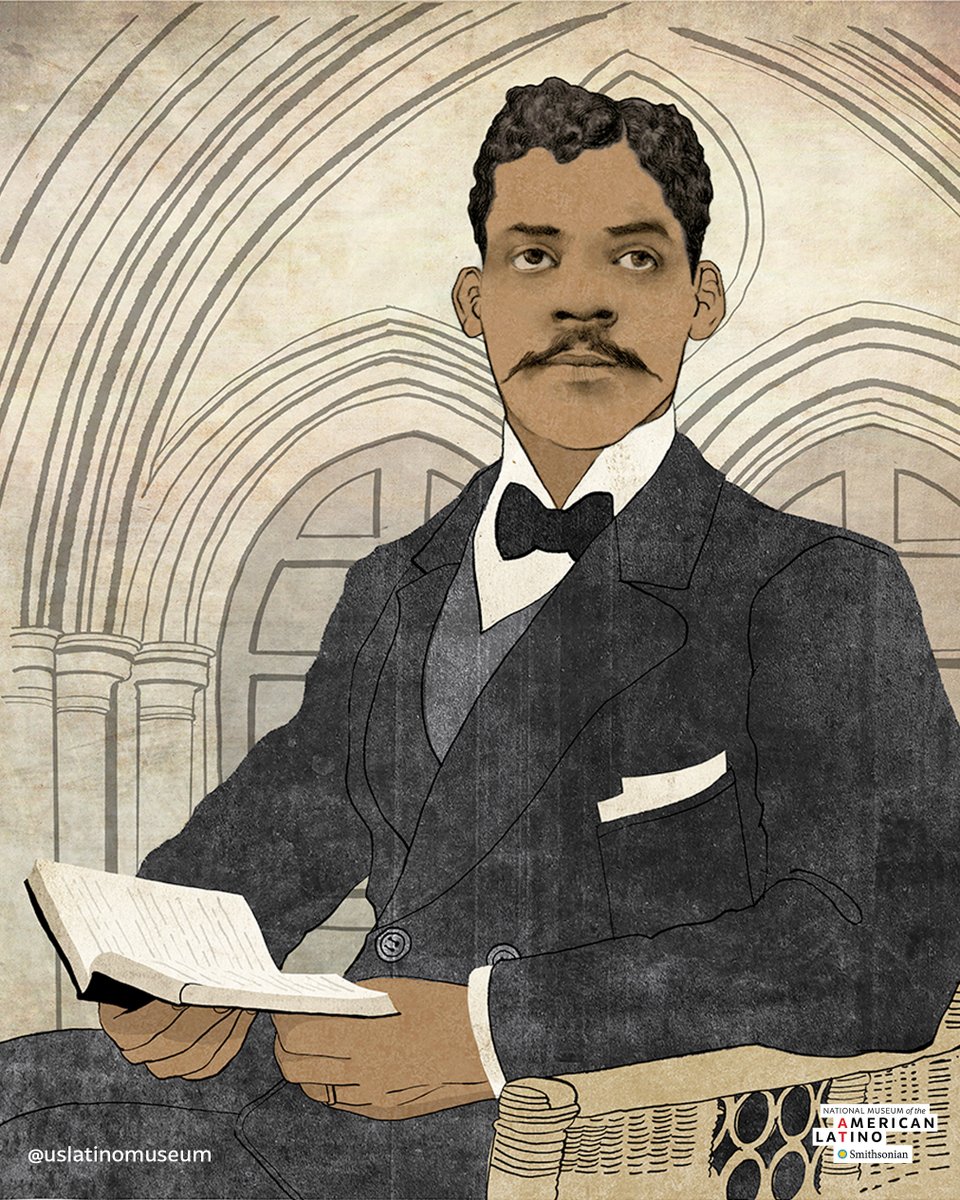 Born #OTD in 1874, Arturo Schomburg was an Afro-Puerto Rican intellectual and book collector who pioneered the concept of the African diaspora. Inspired by Latino revolutionaries, Schomburg advocated for Puerto Rican independence and Black liberation. #AmericanLatinoMuseum