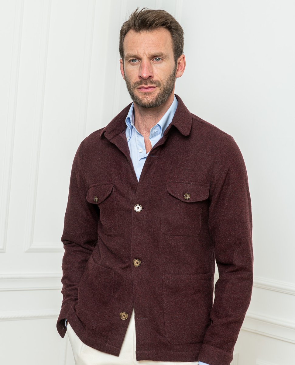 ParmaPini's tweet photo. If you liked our summer safari jacket styles you will love our flannel version made for the colder months. Crafted from ultra-soft super 180s wool fabric.

https://t.co/INeQ4RH2nc

#piniparma #wintersales #safarijacket #flanneljacket https://t.co/EgCIX1grOm