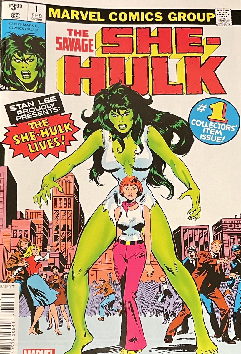 AloneMarried's tweet photo. Day 24 Comic 40
It’s #TurnBackTimeTuesday with #shehulk (facsimile) https://t.co/KWi0QSRdqW
