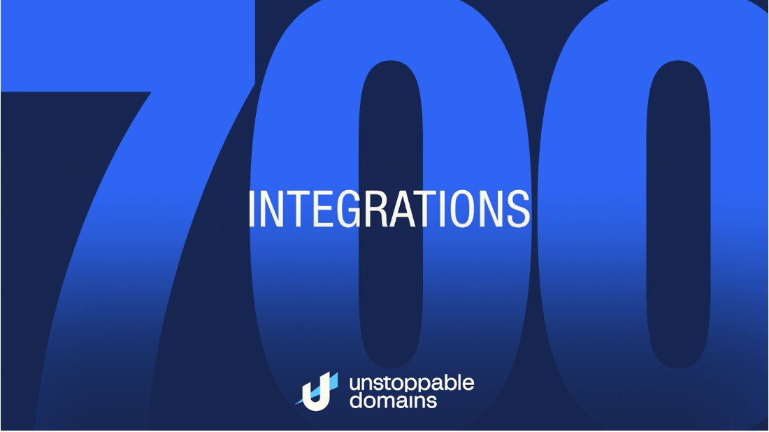 sandy_carter's tweet image. Another day, another milestone! 

From dApps, Wallets, Browsers, Metaverses and everything in between, we now have 700 live @unstoppableweb integrations! 

Come and partner with us @ PartnerwithUD.