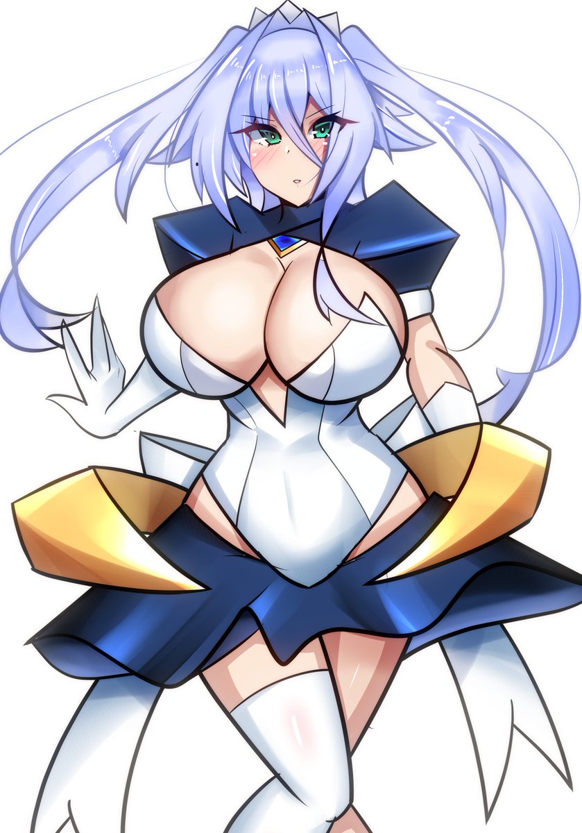 ○???
水無月ましろがとある人物と融合し変身した姿。 