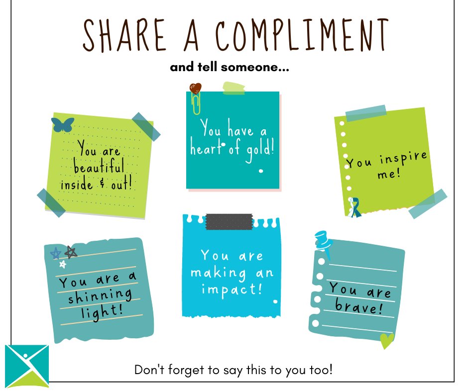 CMHA_NTL's tweet image. Give someone a reason to smile on #NationalComplimentDay :) 
.
But hey, don't forget to appreciate yourself. You are doing great ❤️
.
#MentalHealth #CMHA