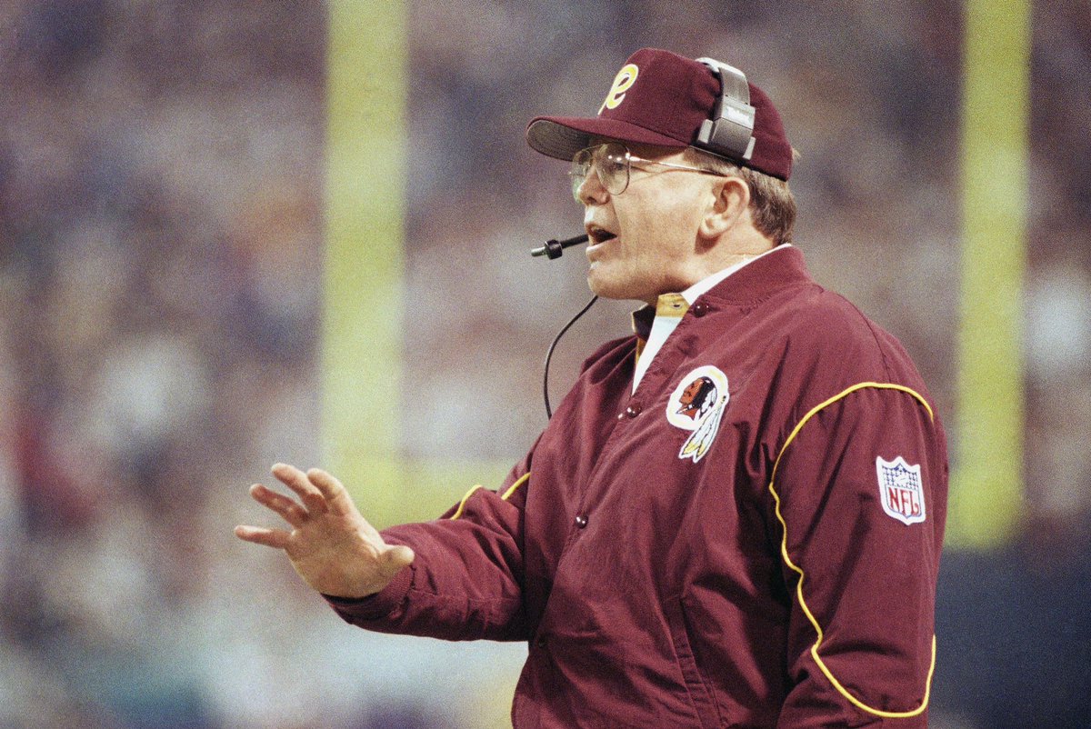espn630dc's tweet photo. HC playoff win % in NFL History:

Joe Gibbs - .708
Bill Belichick - .705
Chuck Noll - .667
Tom Landry/Andy Reid - .556

🐐 #Commanders #Redskins https://t.co/DoQnwebcg1