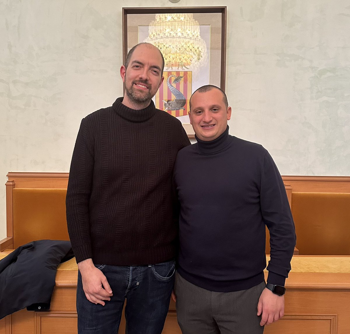 MaggioreBrizio's tweet photo. LAVORIAMO PER IL
SALENTO ‼️

Oggi ho incontrato, in commissione lavori pubblici, il comitato spontaneo nato da un gruppo di cittadini che si sono fatti portavoce di diverse problematiche esistenti sulla SP72 Ugento- Casarano.
Ci siamo confrontati con i tecnici della Provincia. https://t.co/benAHmqTpL
