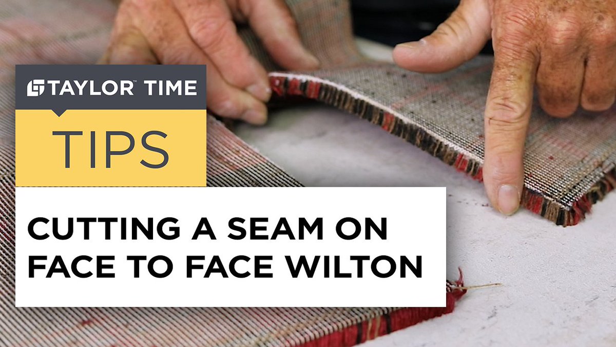 #TaylorTuesday and time for another TAYLOR TIME TIP with our spokesperson Robert Varden.  That's one more way Taylor is #WithYouEveryStep. Don't miss us at SURFACES Booth 5569. Find more TIPS at tayloradhesives.com/taylortime/tip…