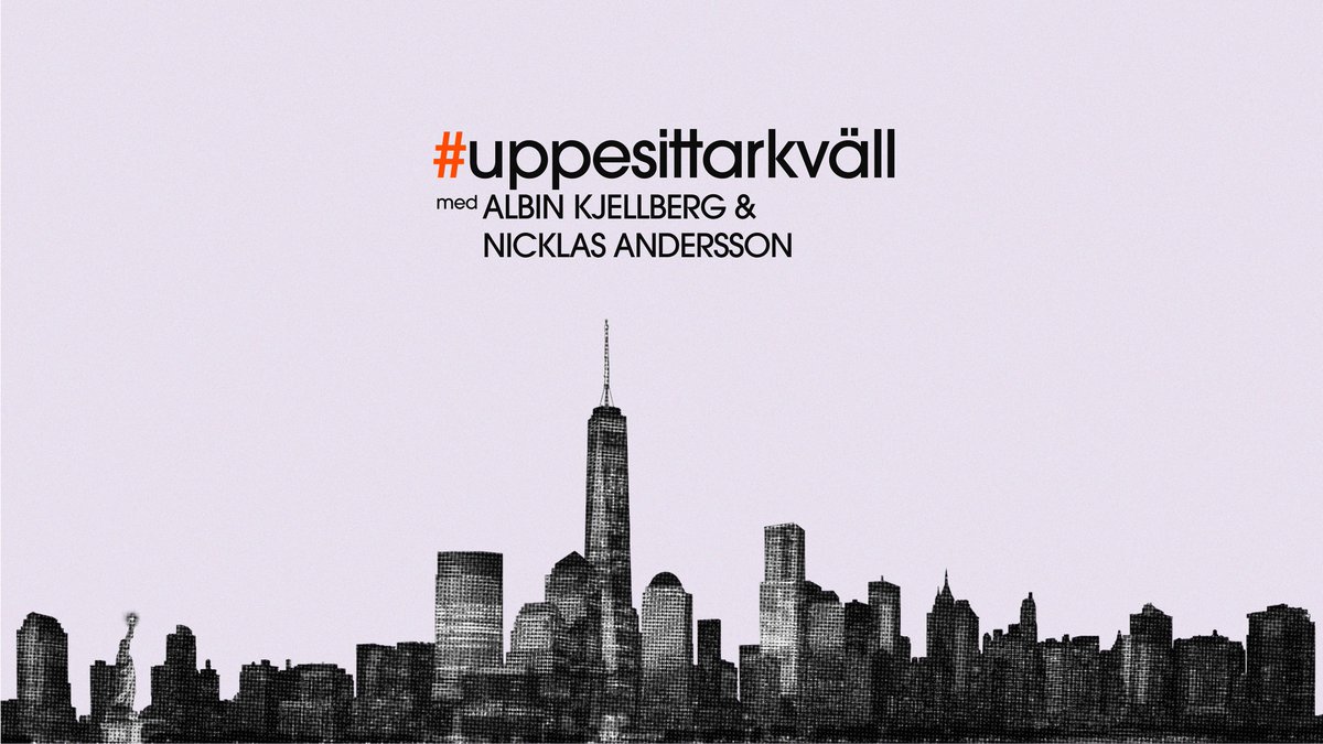 ❗️ LIVE IKVÄLL 20.00❗️

Länk: youtu.be/JISsSXDkiB4

#Uppesittarkväll för första gången på helt egna ben! Gästar gör Neonode, Fabege och @Fresko04. I twittersoffan <a href="/emmavhedman/">Emma Hedman</a>.

Hjälp oss göra premiären till en succé! ❤️ Sprid och tipsa.