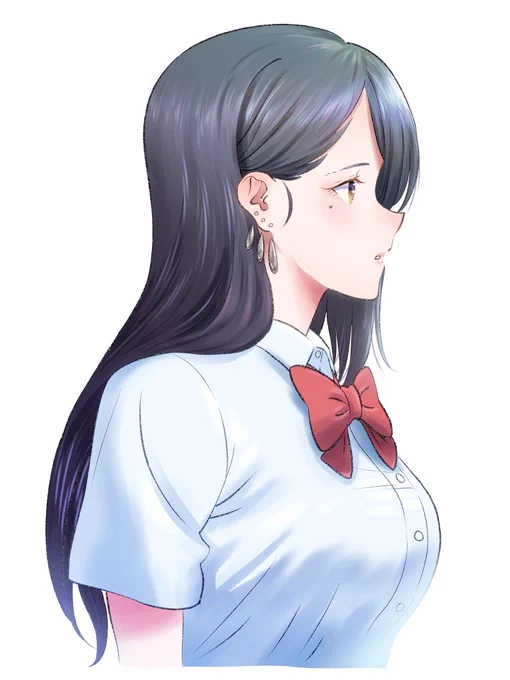 ファンボ絵のリメイクっていう、、、メイキングみて1から10まで真似したら塗りできるような気がしてきたぞ 