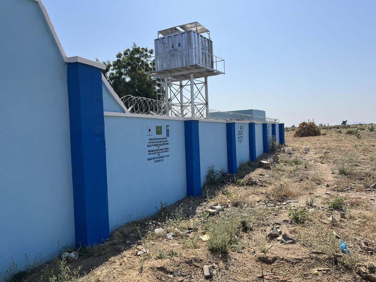 Part of the Recovery &amp; Resilience package by <a href="/UNDPNigeria/">UNDP Nigeria</a> with funding from <a href="/JapanGov/">The Gov't of Japan</a> is the restoration of access to basic services. Primary Health Care Center Nguro Soye (Bama in Borno) is coming alive and this returned community will have access to health care services. 🇳🇬