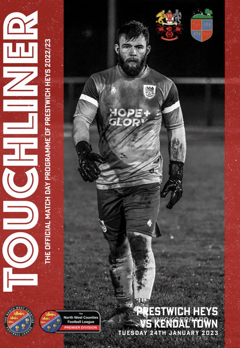 We can confirm that tonight’s <a href="/nwcfl/">The NWCFL ⚽️</a> Premier Division game with <a href="/kendaltownfc/">Kendal Town FC</a> is ON, (7.45pm). Look forward to seeing you for our first home game of 2023 and don’t forget to pick up your copy of Touchliner at the turnstiles (£2)