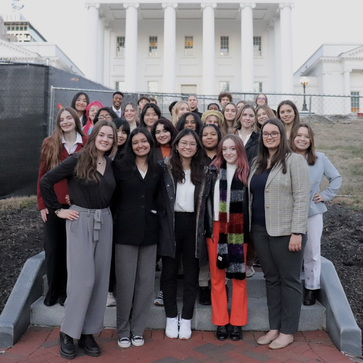 EDuncanH's tweet photo. Yesterday, I lobbied with @CoVAFuture representing @genratifyva. I led a small group in lobbying for bodily autonomy and defending against the abortion ban. So blessed to have met all these AMAZING youth organizers. GenZ are the trailblazers of progression! https://t.co/Gx8Ynlc0Um