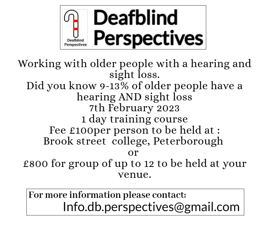 #Deafblind  #deaf  #deafened  #HOH #partiallysighted #blind #training  #guidedogs #hearingdog #awareness #elderly #carehomes  #resthomes  #supportedaccommodation #disabled