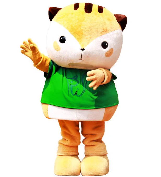 Morarisu, a moralistic squirrel, is the mascot of Rissho University. 