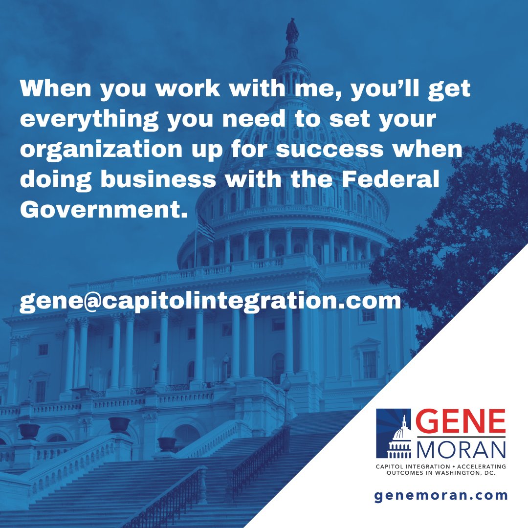 How long does it take for a federal sale to mature? 
I will share more information on this topic during my free Zoom interactive session this coming Friday, January 27th at 11 AM EST.  Register for this 30 minute session here: genemoran.com/webinar #defenseindustry