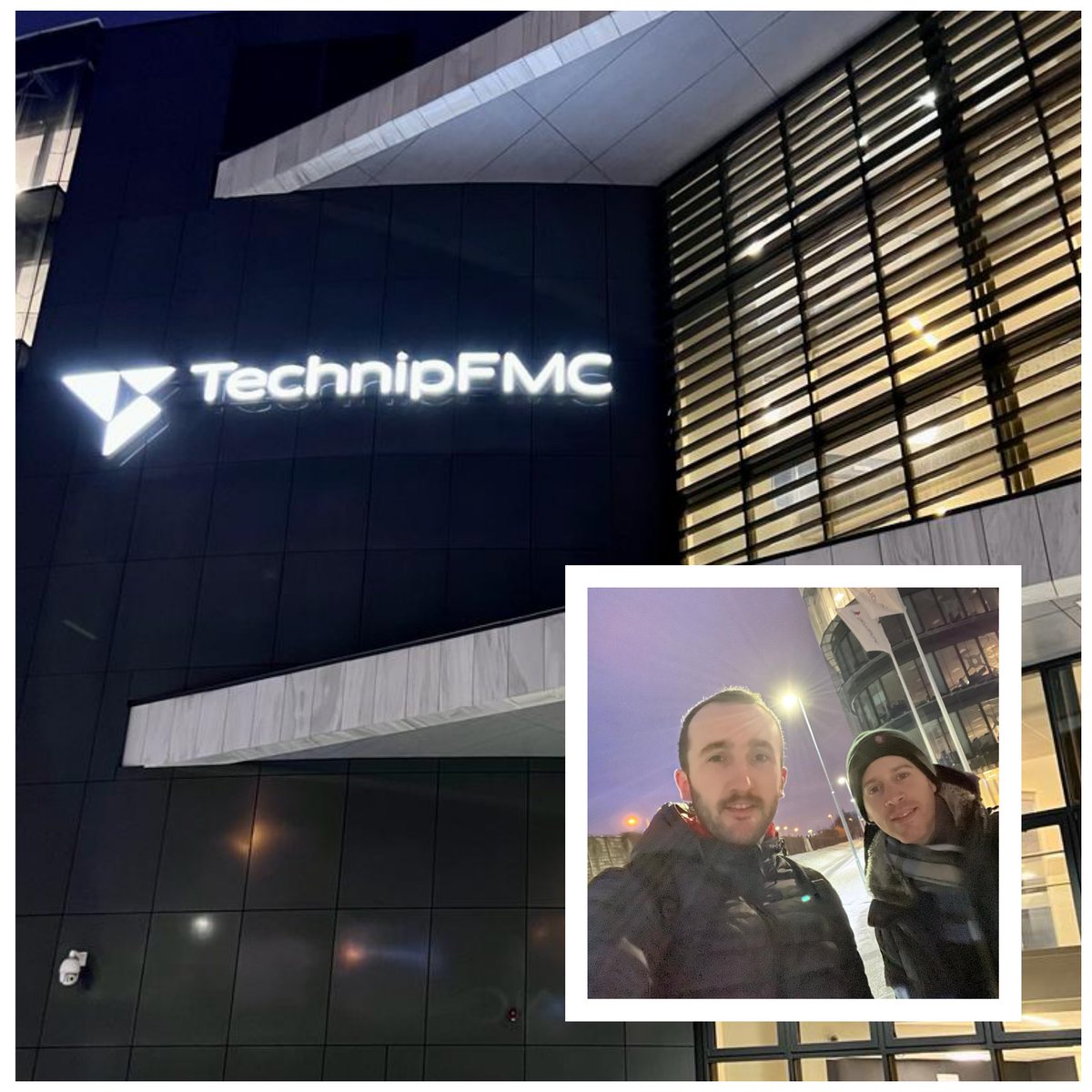 _andrealeone's tweet photo. @CokajErgys and I are excited to start our industrial secondment at @TechnipFMC. The week started with a course on subsea field development @EtnThread #phdlife #mscaaction https://t.co/DbpxvCPUvJ