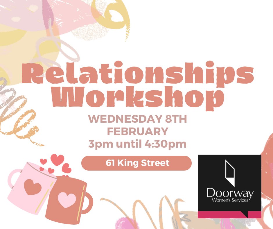 DoorwayWS's tweet photo. Come along to our relationships workshop talking about fundamentals, boundaries, consent and more! Please contact your key worker if interested 💜 https://t.co/P7NNARlkdb