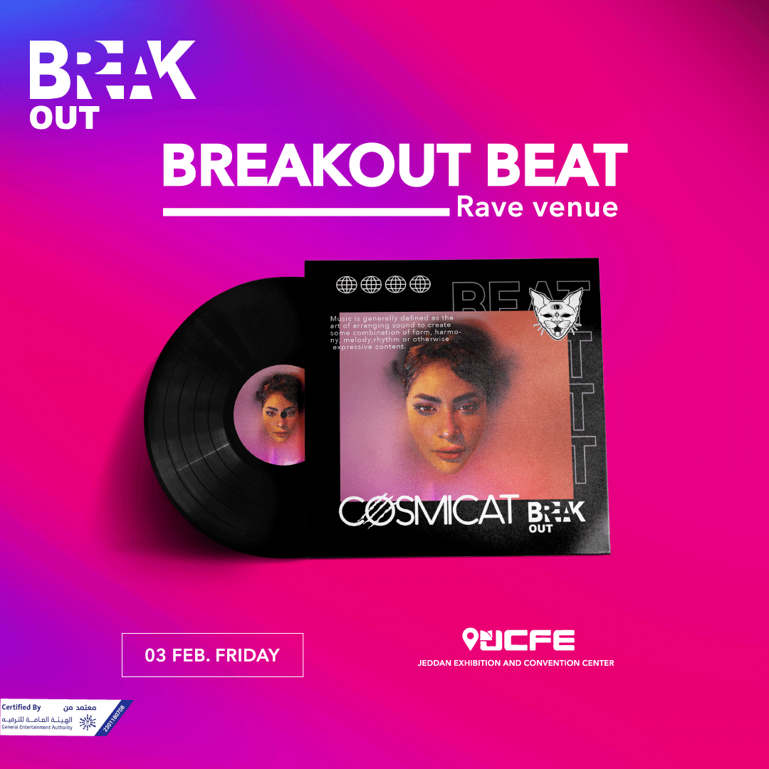 VirginMegaKSA's tweet photo. جيناكم بفعالية موسيقية مع مجموعة من الفنانين الرائعين BREAKOUT BEAT, أكيد ما تتفوت! 🎶🔥
احصل على تذاكرك الآن ، متاحة على تيكتنق بوكس اوفيس! 🎟️
#VirginMegaKSA #tickets https://t.co/fOWzI7248p