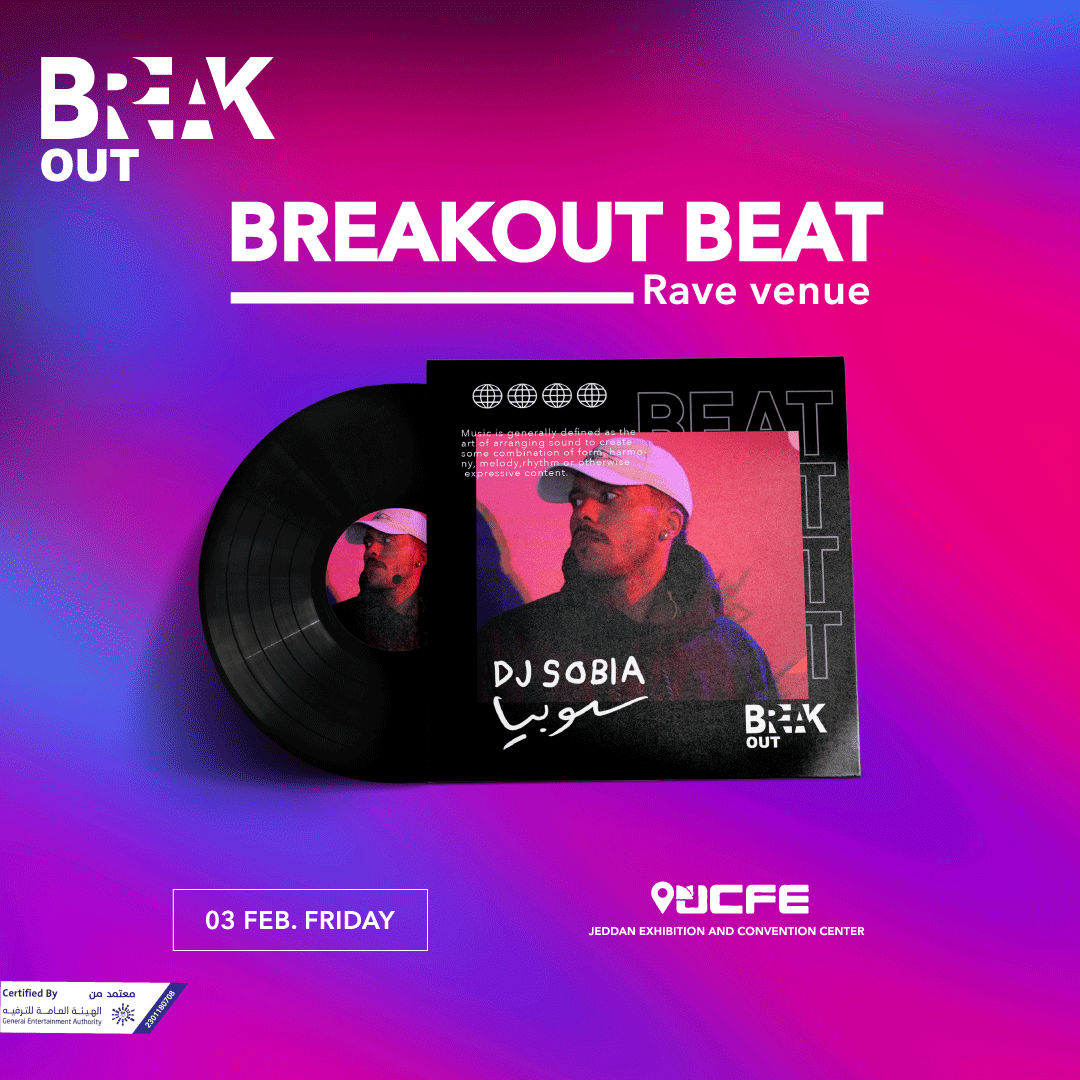 VirginMegaKSA's tweet photo. جيناكم بفعالية موسيقية مع مجموعة من الفنانين الرائعين BREAKOUT BEAT, أكيد ما تتفوت! 🎶🔥
احصل على تذاكرك الآن ، متاحة على تيكتنق بوكس اوفيس! 🎟️
#VirginMegaKSA #tickets https://t.co/fOWzI7248p