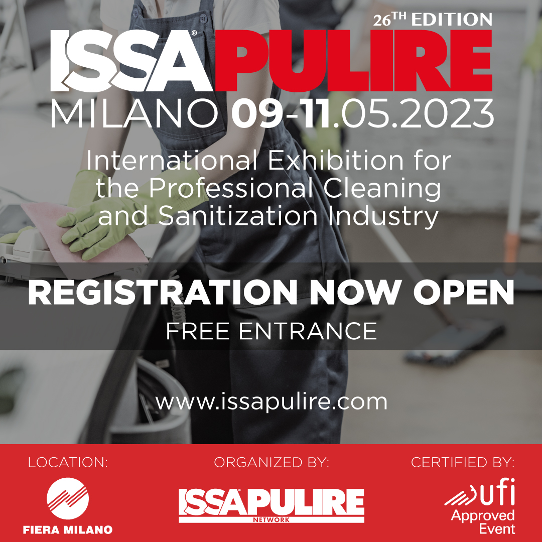 🔔 Request your #freeticket bit.ly/3wqWaWo
WHO CAN VISIT?
Dealers and wholesalers
#CleaningService and facility management companies
#Hospitality and Food service companies
#Healthcare sector
#PestControl service companies
Commercial and Industrial #Laundry

#issapulire