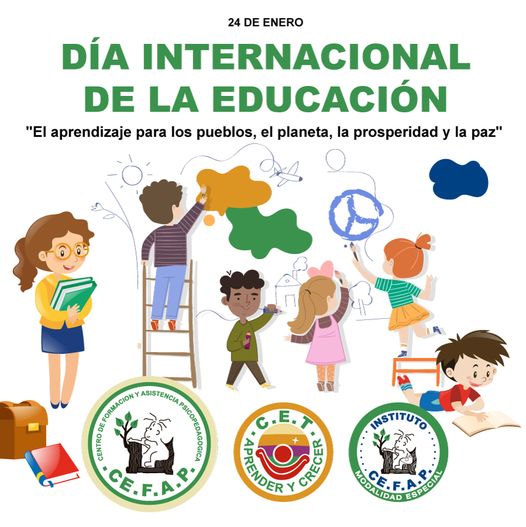 Misleidi18's tweet photo. La Asamblea General de las Naciones Unidas proclamó el 24 de enero Día Internacional de la Educación, en celebración del papel que la educación desempeña en la paz y el desarrollo. https://t.co/oN29nUtgWw