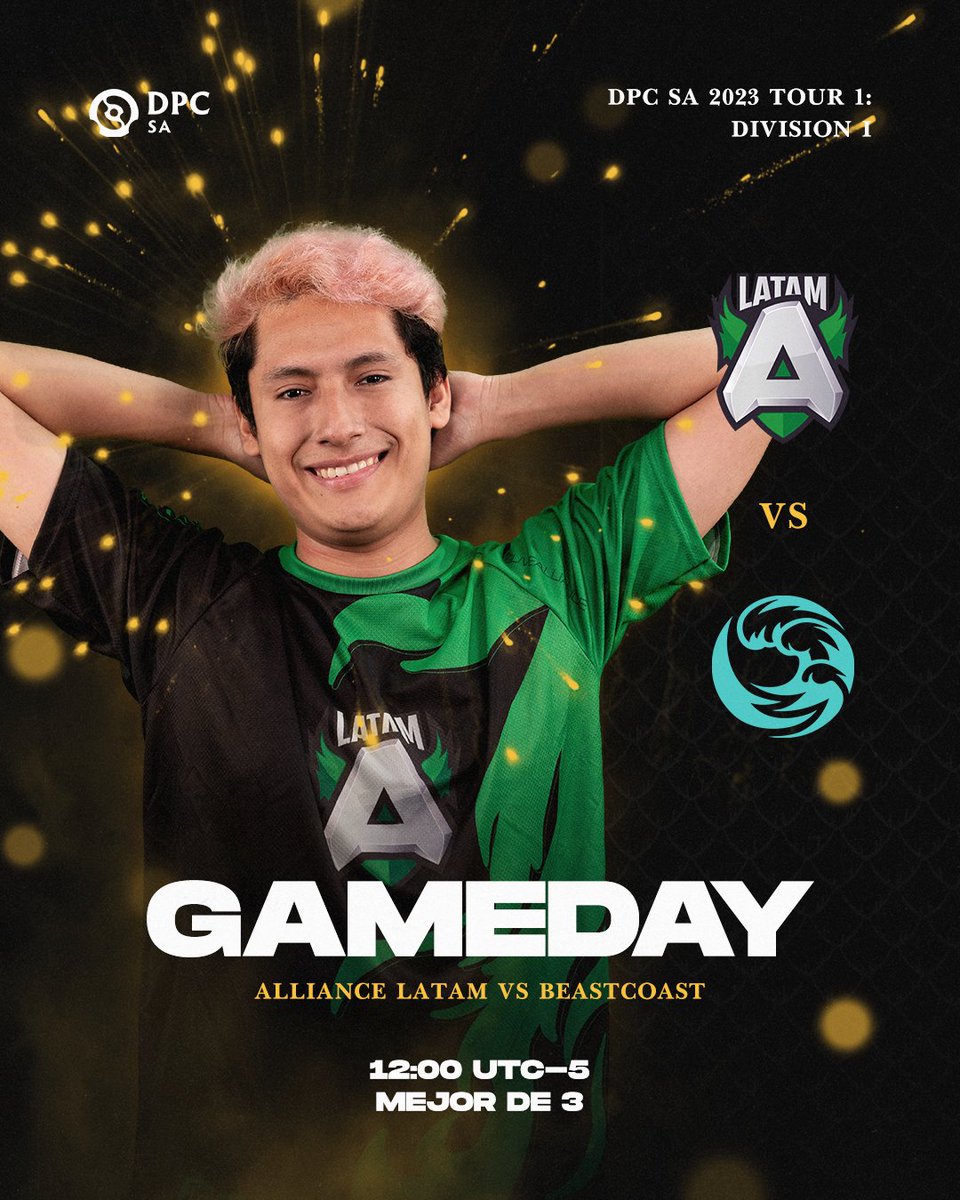 Buen día a todos!
Hoy vs <a href="/beastcoast/">Beastcoast</a> 🌊 listos para surfear! 🤟🏽🏄🏾
vamooooos! 💚
12:00 🇵🇪
14:00 🇧🇷

#SomosAlliance #LongLiveAlliance