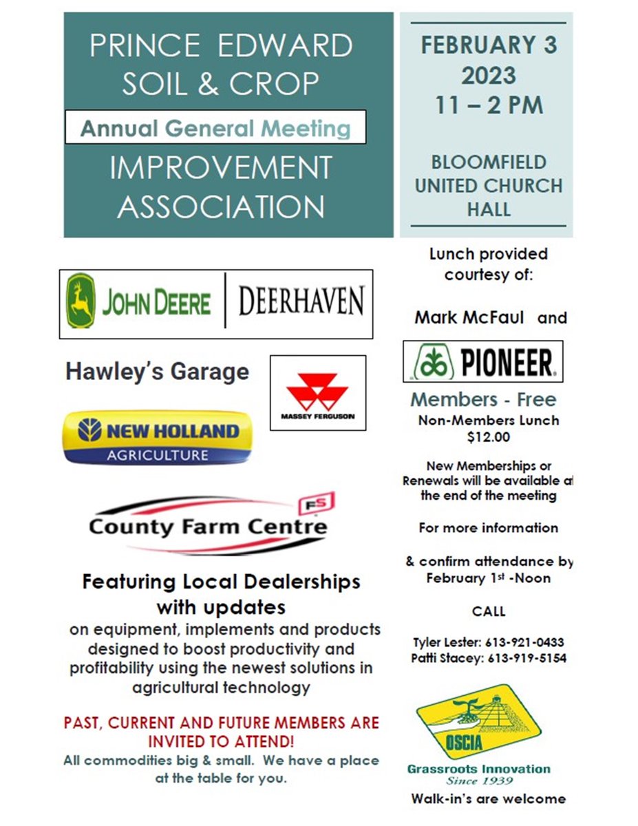 Quinte Soil and Crop Improvement Association tweet media