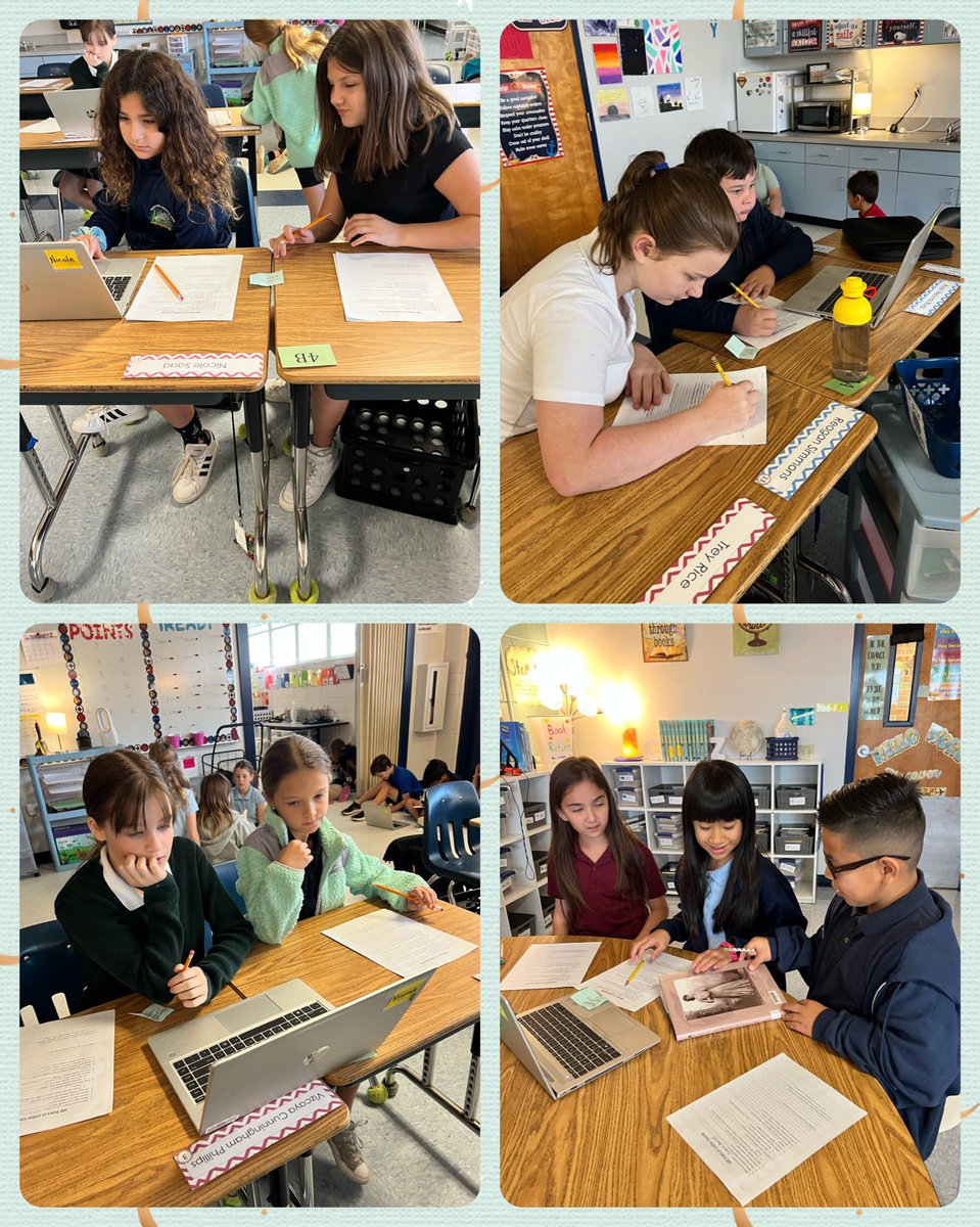 MrsCostello1's tweet photo. Today @TommieBarfield students started researching a Collier County Leader for the #Collier100 celebration! Using habit 5 students will present about their leader’s life and leadership to their peers! #GoldeAppleCollier @Champs4Learning @MrsSLowrie @TheLeaderinMe https://t.co/3Sao07Ol2C