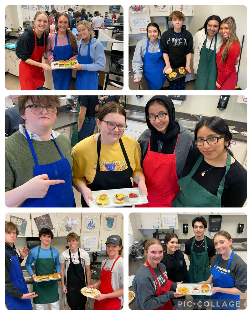 LHS210Wilcoxen's tweet photo. Before we jet off to travel around the world, we celebrate the USA by making sliders and fries! ๐ ๐ ๐บ๐ธ #internationalcooking #burgers https://t.co/Z1R93nMG8E