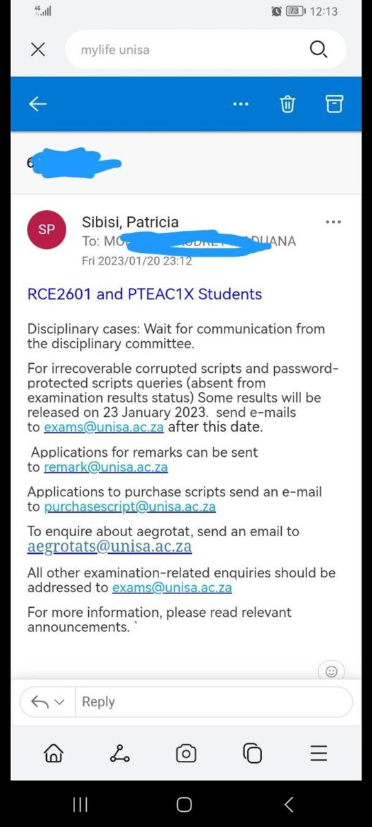ASouth_African's tweet photo. Students @unisa need their results released @DrBladeNzimande look into this matter #PTEAC1X and #RCE2601 are left without results or communication they are in the dark, @HigherEduGovZA @SakinaKamwendo @ZimojaL  please help those students graduate @EFFStudents @SASCO_Jikelele https://t.co/9r2mN5hL5H