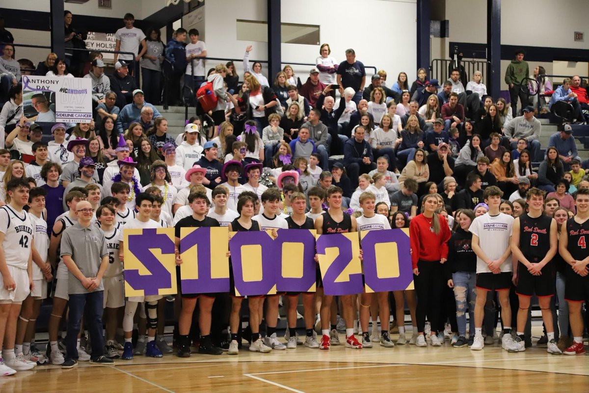 CCHSRedDevils's tweet photo. Thank you to everyone who made last night’s Sideline Cancer event a huge success! #WeAreCC #ICANthony #SidelineCancer https://t.co/OHYYhPupcR