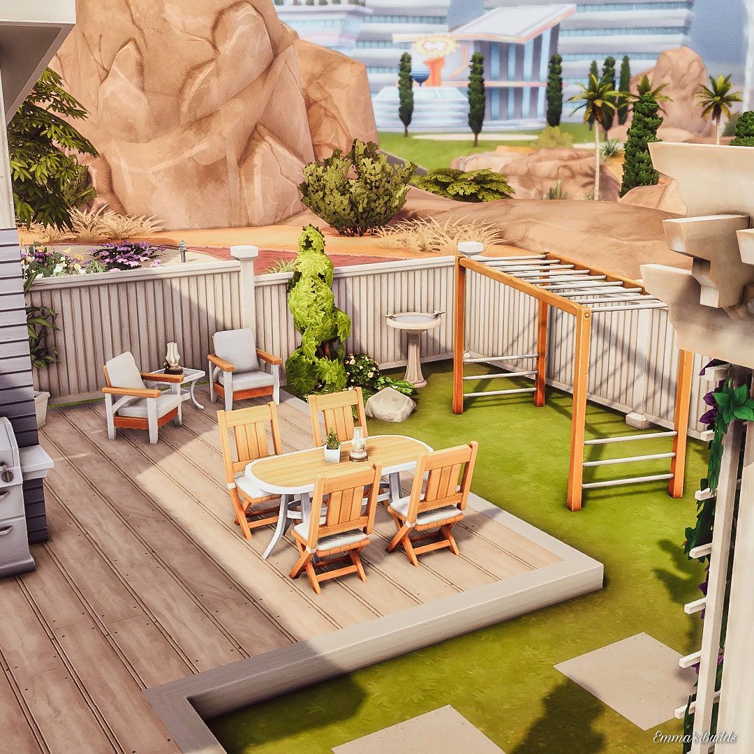 emmasbuildss's tweet photo. 🤍Sunrose Quarry - Base Game Home
Gallery ID: emmalinda1
✨
#thesims4 #sims4 #thesims #simsbuild #simshouse #simsbasegame #ts4 #ts4build #showusyourbuilds https://t.co/HyMgU8D68Q