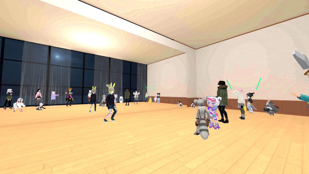 TY58TPE's tweet photo. ついていくのがやっとで写真撮る暇もなかったけど数枚あったので!今宵も少し上達できた気がする♪あとは自主練だなぁ
#cluster #VRnorinori #kassis https://t.co/DfGUHMbP7e