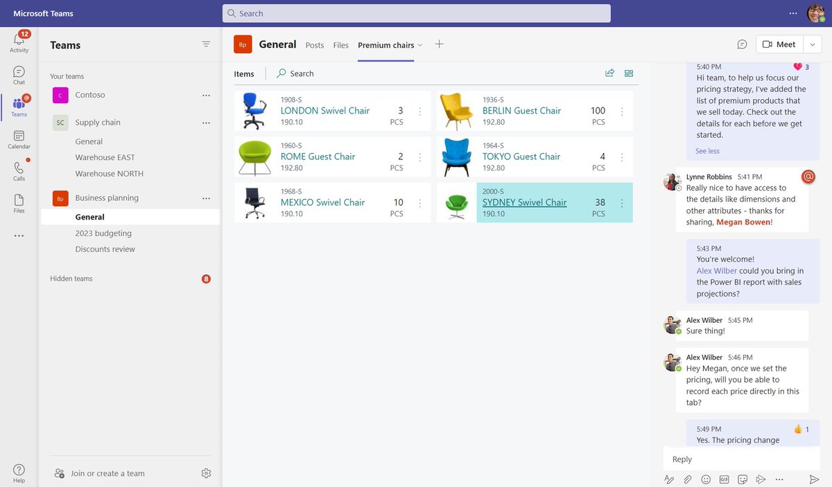 Is your department not yet ready to run on Business Central, but still needs access to the latest #MSDyn365BC data again and again? We've got you covered with read-only access through #MicrosoftTeams ✅ learn.microsoft.com/en-us/dynamics…