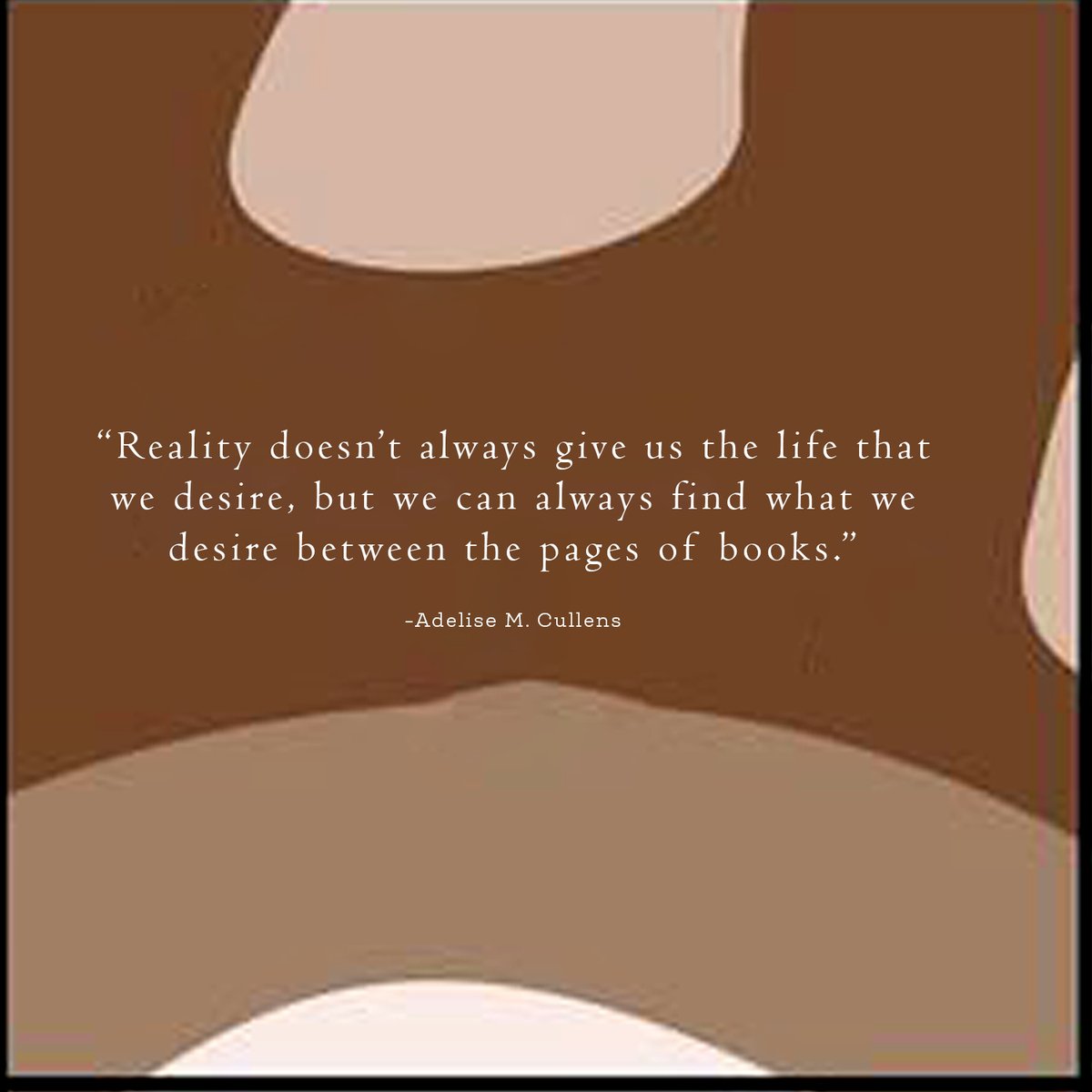 WritersBFair's tweet photo. These lovely and insightful words for the book's readers were written by Adelise M. Cullens.
May you be inspired by every book that you read.
#WBF #writers #booklovers #readers #bookrecommendations #authors #books #bookqoutes https://t.co/5RjfiF3O37