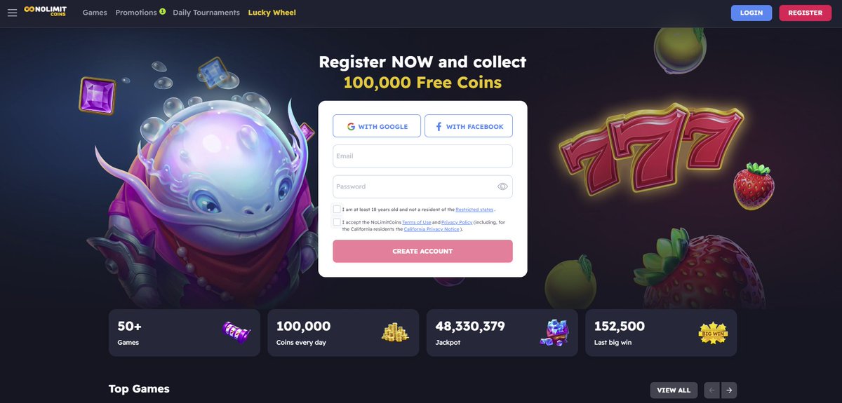 nolimit coins is one of the new sweepstake casinos available to players in the US. But should you play there? We investigate