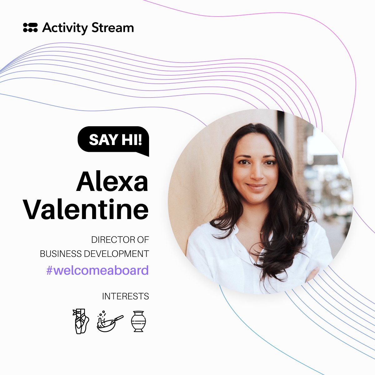 Today we welcome Alexa Valentine as Director of Business Development! 👏

"I wanted to return to the arts &amp; culture sector, where I spent several years as a practitioner, administrator, and tech enthusiast sharing technology resources with arts administrators for many years.'' 🎭