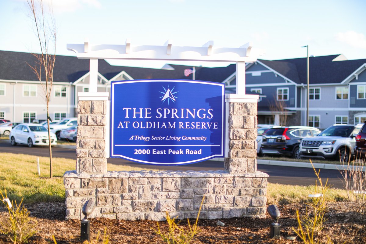 HCRHOKy's tweet photo. Oldham Reserve Business Park is OVERJOYED to welcome The Springs @TrilogyLiving in La Grange! This past Friday our community celebrated The Springs doors being officially open!
#RibbonCutting #Development #HollenbachOakleyDevelopment #KYJobs #LaGrangeKY #SeniorLiving #SeniorCare https://t.co/9pP6AAzYG7