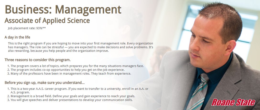 ChrisLWhaley's tweet photo. #AccessAndSuccess @RoaneState #BusinessManagement https://t.co/ZyS3uhijVi