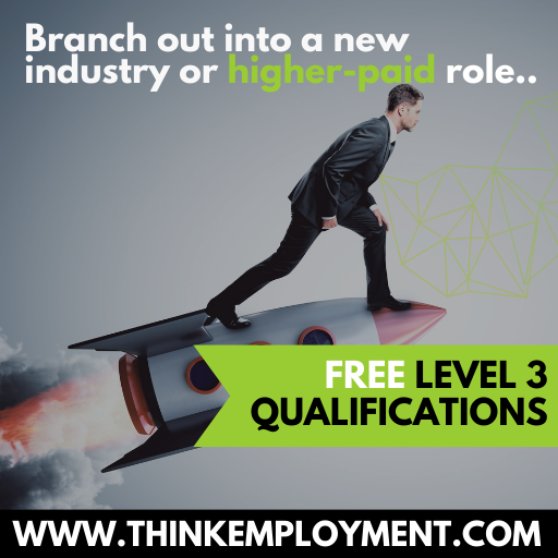 We pride ourselves on having helped tens of thousands of people over the years gain their qualifications and move on to the next step in their careers. 💼

Our courses are 100% online and are completely free subject to eligibility! To find out more visit thinkemployment.com
