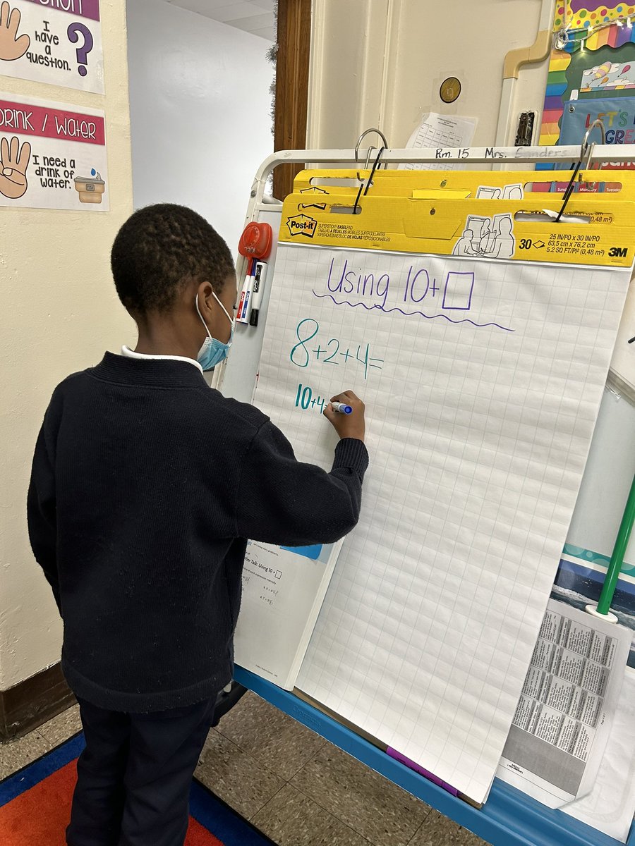 Ss teaching students during whole group Math….best way to check for understanding is to have Ss share and explain their work to their peers!  <a href="/kiel_mrs/">MrsKiel</a> <a href="/CentralSchool33/">Central Elementary School</a>