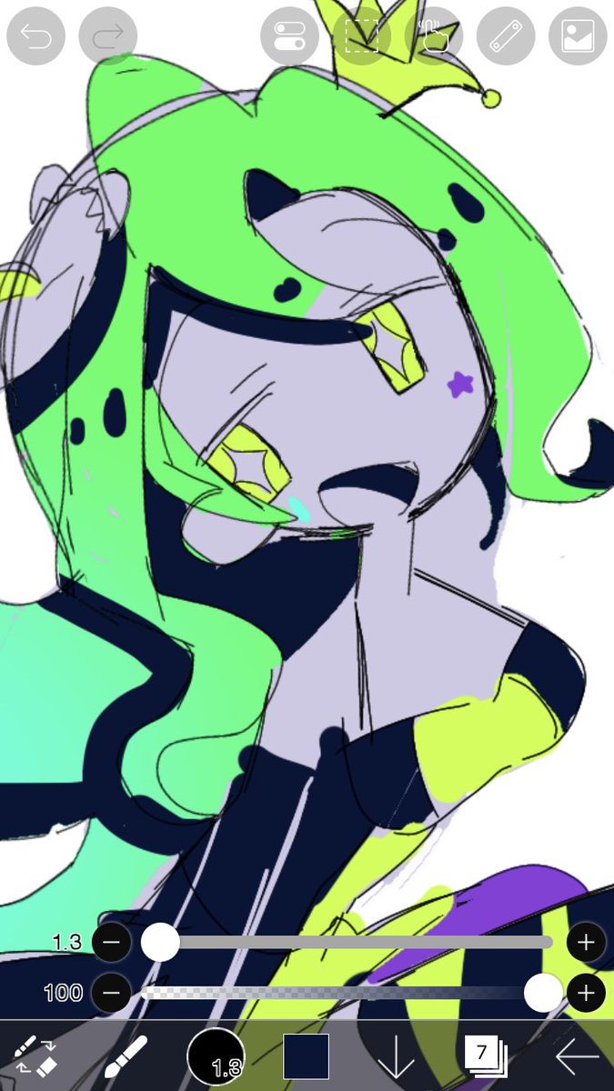 「ウィ 」|ぽまクンのイラスト