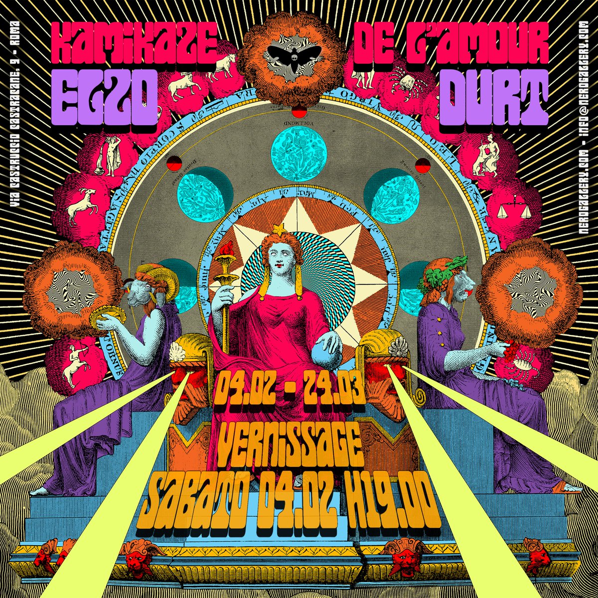 ✨💥 𝐊𝐚𝐦𝐢𝐤𝐚𝐳𝐞 𝐝𝐞 𝐥'𝐀𝐦𝐨𝐮𝐫 ✨💥 
<a href="/ElzoDurt/">Elzo Durt</a> 

Vernissage sabato 4 Febbraio ore 19.00 
 presso Nero Gallery!