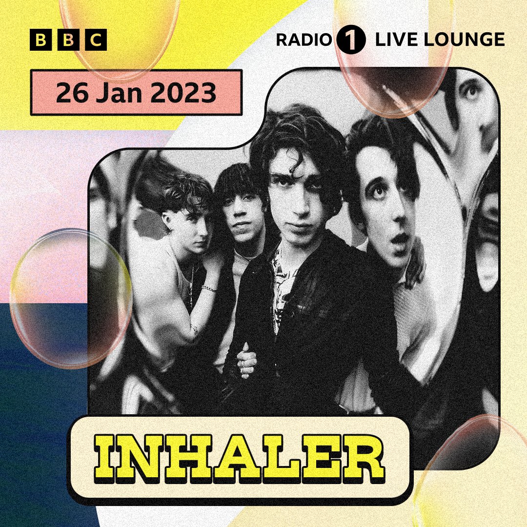 ❤️‍🔥announcement!❤️‍🔥
the incredible @InhalerDublin are in the #livelounge on Thursday!! what do we think they will be covering!?