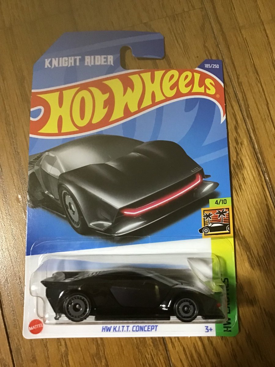 citrine_quartz's tweet image. ホットウィールのK.I.T.T. CONCEPT。
何年前かすら忘れましたが
発売時に欲しいなと思っていたのですが
全然売ってなくて存在すら忘れていましたが
昨日今日とナイト2000のレプリカを連続で見かけて
何かあるのかな？と思っていると
たまたま行ったホムセンで見つけました。
#Knight2000
#HotWheels