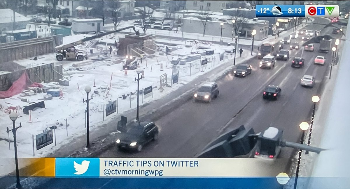 I appreciate that @TerriApostleCTV not only gives the morning weather update but also provides a construction update for our project in Osborne Village. @AdamSharfe @BockstaelCon @numberTENarch